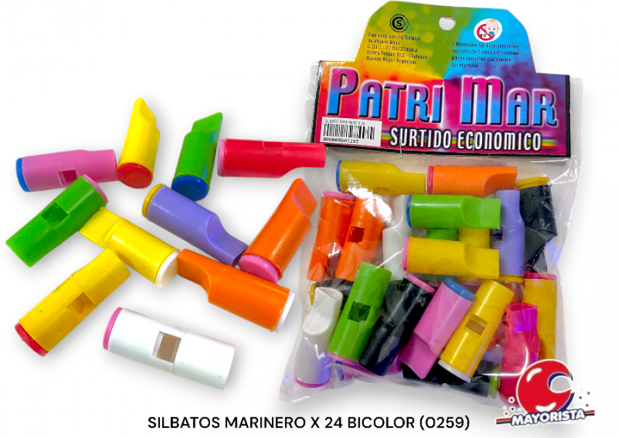 SILBATOS MARINERO X 24 BICOLOR (0259) PATRIMAR