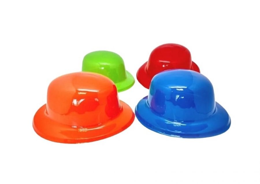SOMBRERO PLASTICO BOMBIN LISO (1010) TRIGGER PACK