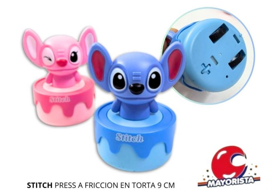 [4258] STITCH PRESS A FRICCION EN TORTA 9 CM - SOL
