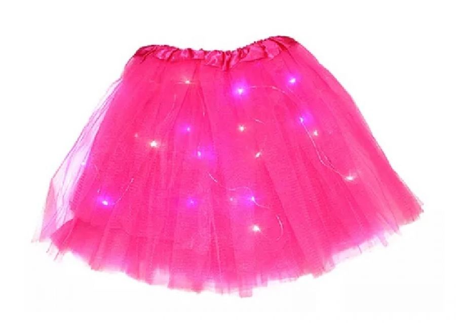 [5041] TUTU CON LUZ FUCSIA (YJ0730) YJ IMPORT
