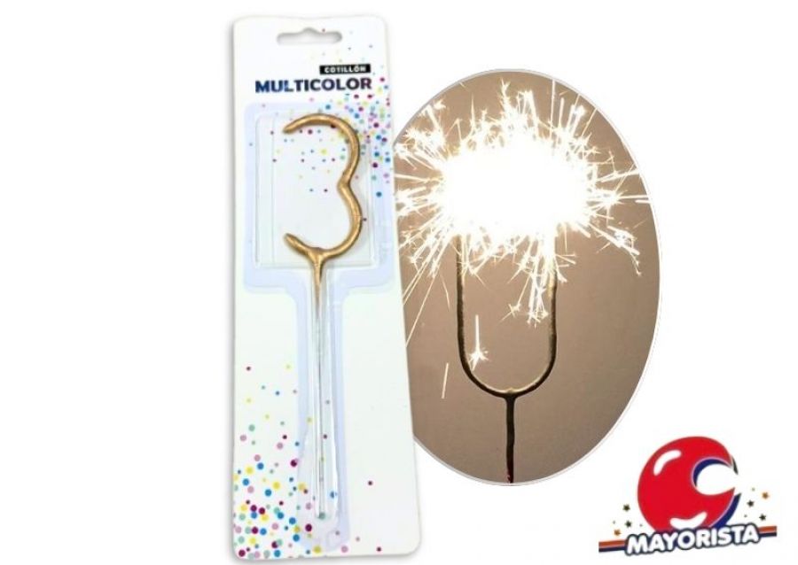 [0202013673237] VELA SPARKLE N 3 DORADA (13673DR) CADENACI
