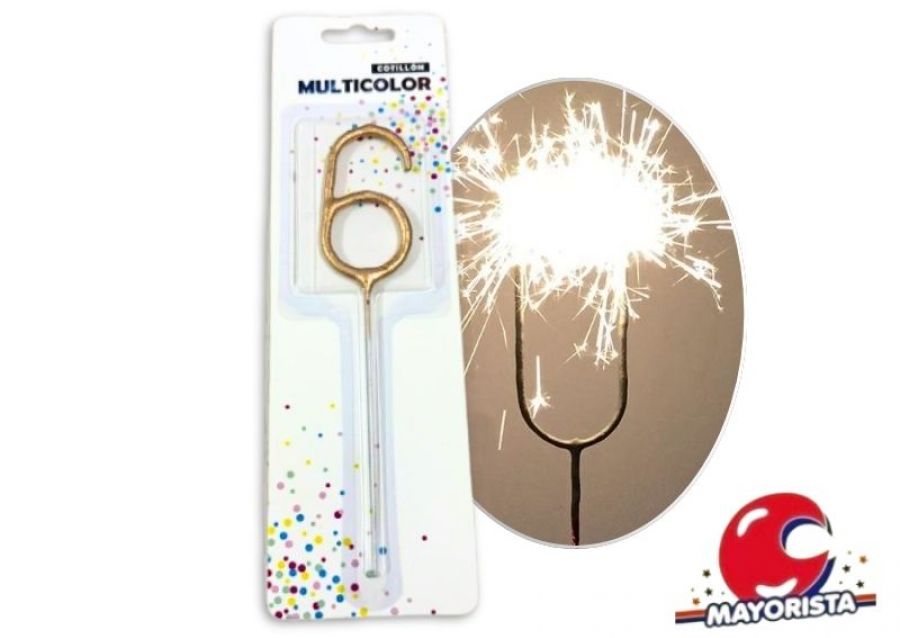 [0202013676238] VELA SPARKLE N 6 DORADA (13676DR) CADENACI