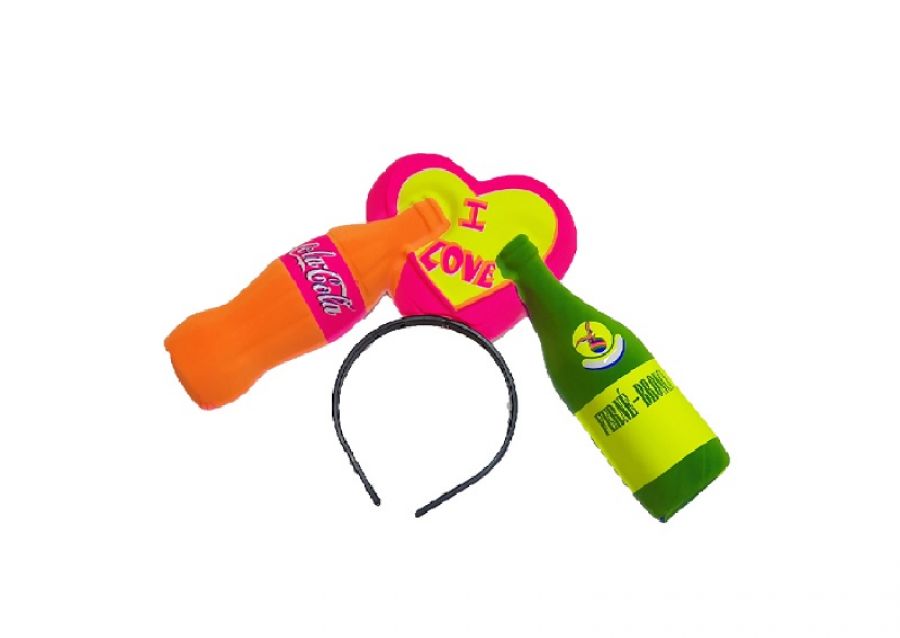 VINCHA PLASTICA FERNET Y COCA (5001) TRIGGER PACK