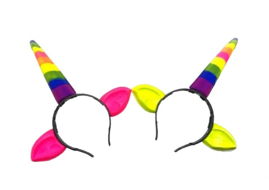 VINCHA PLASTICA UNICORNIO (5046) TRIGGER PACK