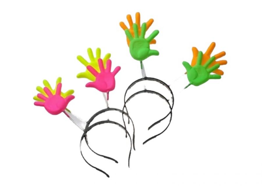 VINCHA RESORTE PLASTICA MANITOS (5504) TRIGGER PACK