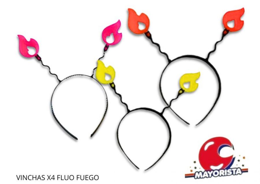 [5337] VINCHAS X4 FLUO FUEGO LOKOS - MOLDIN PLAST