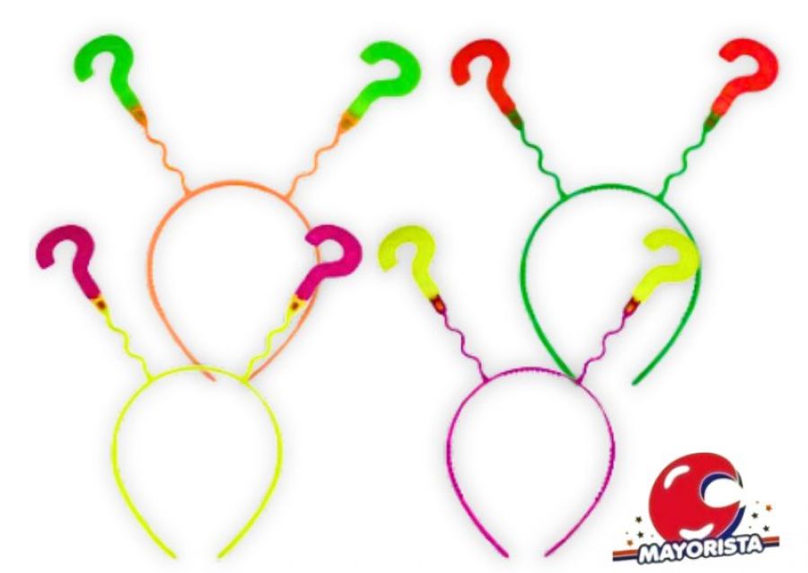 [1754] VINCHAS X4 FLUO SIGNO DE PREGUNTA LOKOS - MOLDIN PLAST