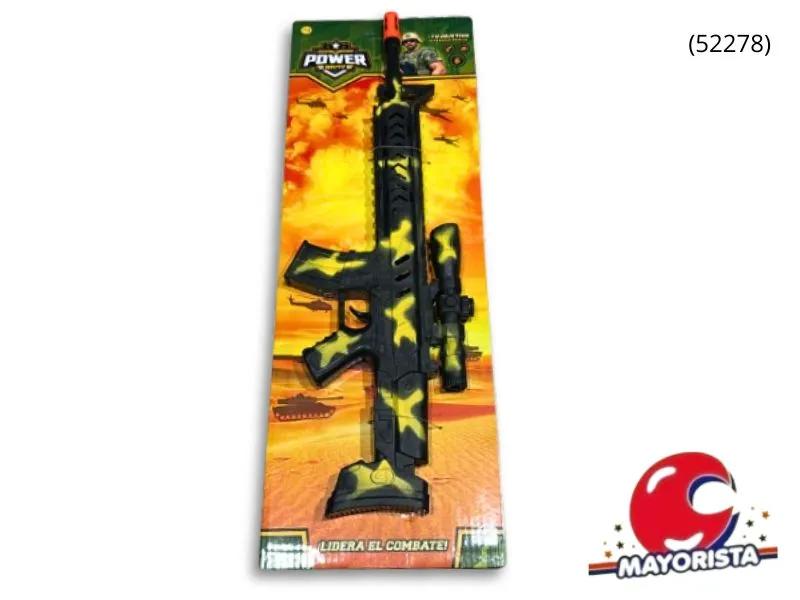 [7450077147055] AMETRALLADORA CAMUFLADA BLISTER 49X17 (52278) KADA