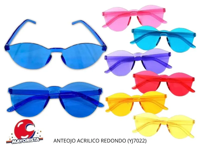 [6900099270220] ANTEOJO ACRILICO REDONDO (ILC-Y91) YJ IMPORT