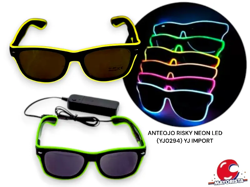 [1329] ANTEOJO RISKY NEON LED (YJ0294) YJ IMPORT