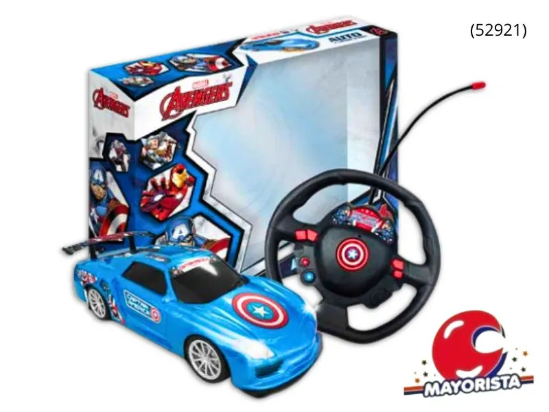 AUTO AVENGERS R/CONTROL VOLANTE EN CAJA 32X25 (52921) KADA