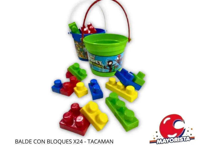 BALDE CON BLOQUES X24 - TACAMAN
