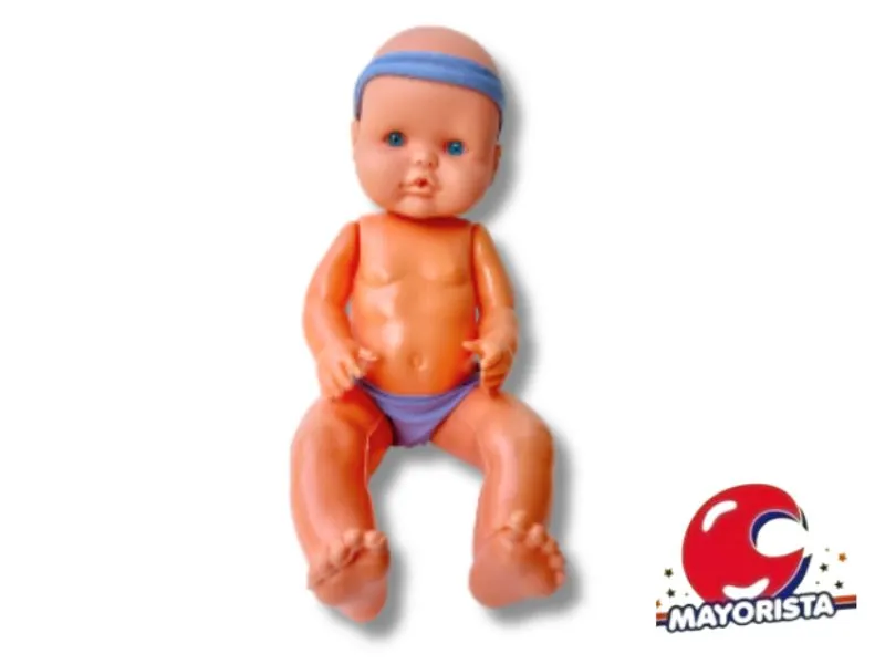 [7798130322484] BEBOTE IAN CABEZA DE GOMA Y CUERPO PLASTICO 38CM (BB-2004) MAGIKA