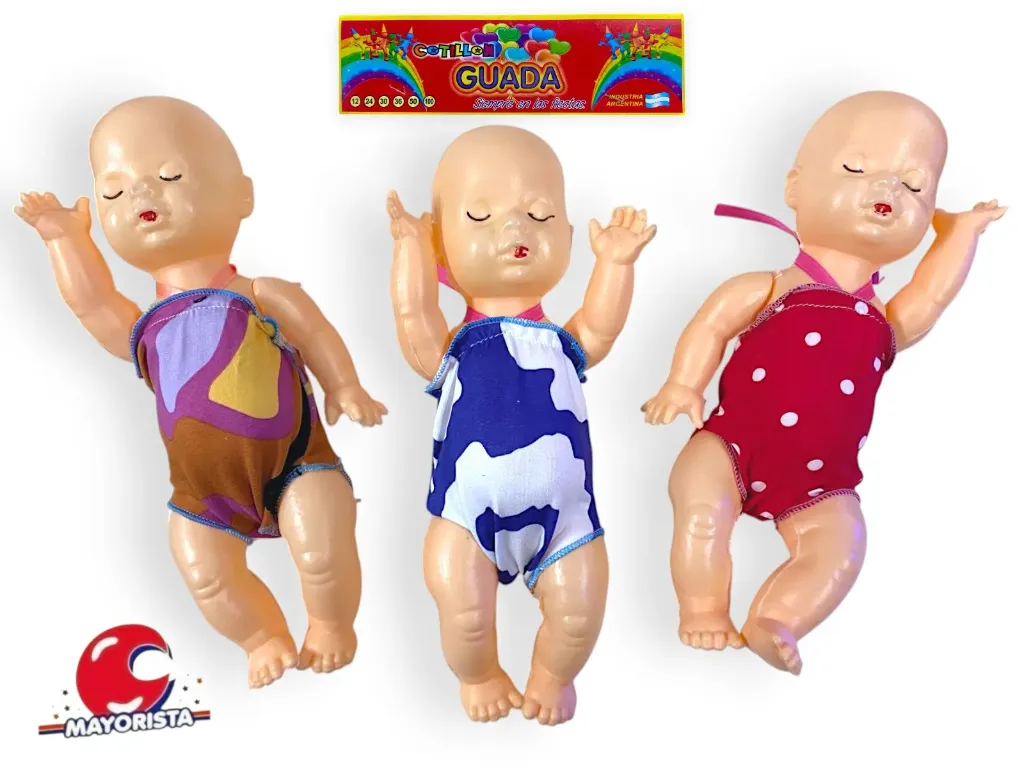 [6507] BEBOTE PLASTICO 28 CM ECONOMICO (MAR-FER)