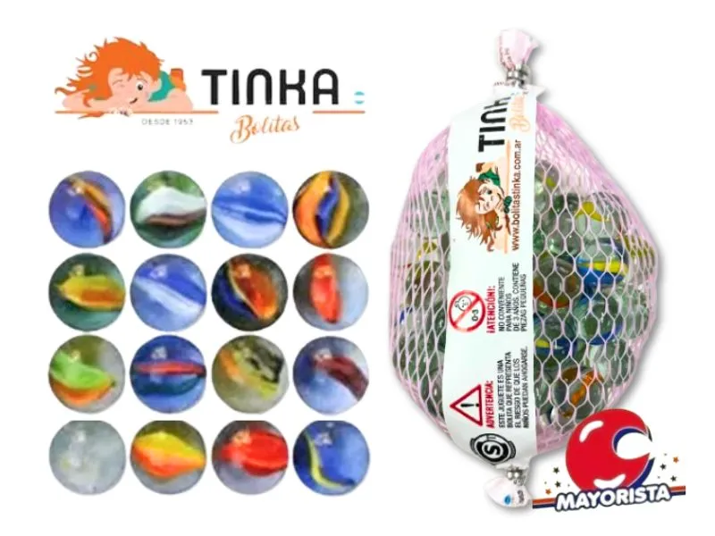 BOLILLAS X 50 PETALOS RED (PE50) TINKA