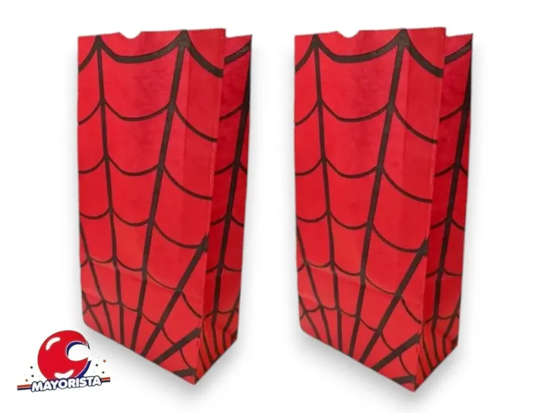 [5141] BOLSITA PAPEL X 10 SPIDERMAN 15X25X8 (EVACOR)