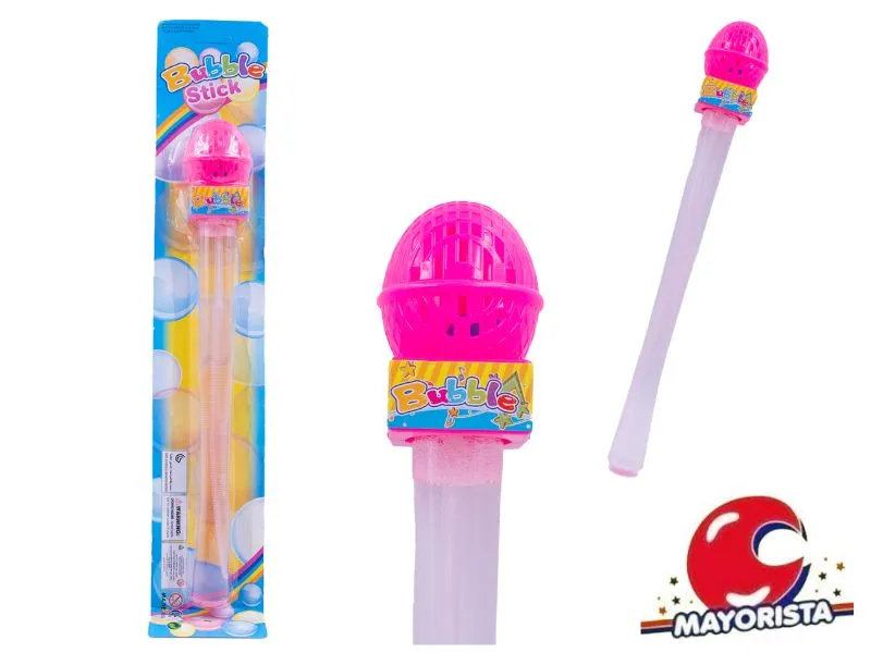 [7453077215267] BURBUJERO MICROFONO EN BLISTER 47CM (52658) KADA