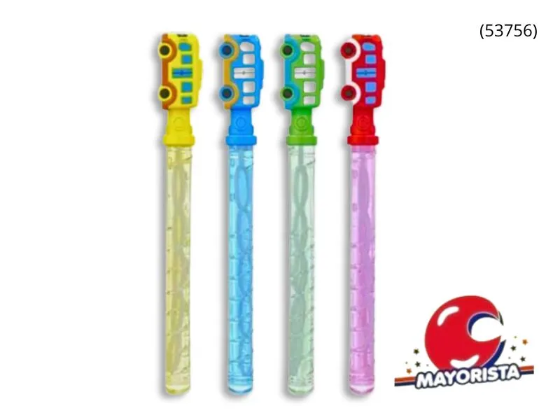 BURBUJERO TUBO AUTOBUS 39CM (53756) KADA