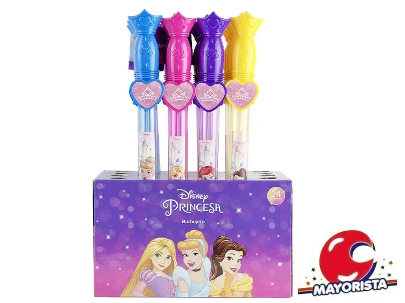 [7450077130750] BURBUJERO TUBO PRINCESA 38CM (53535) KADA