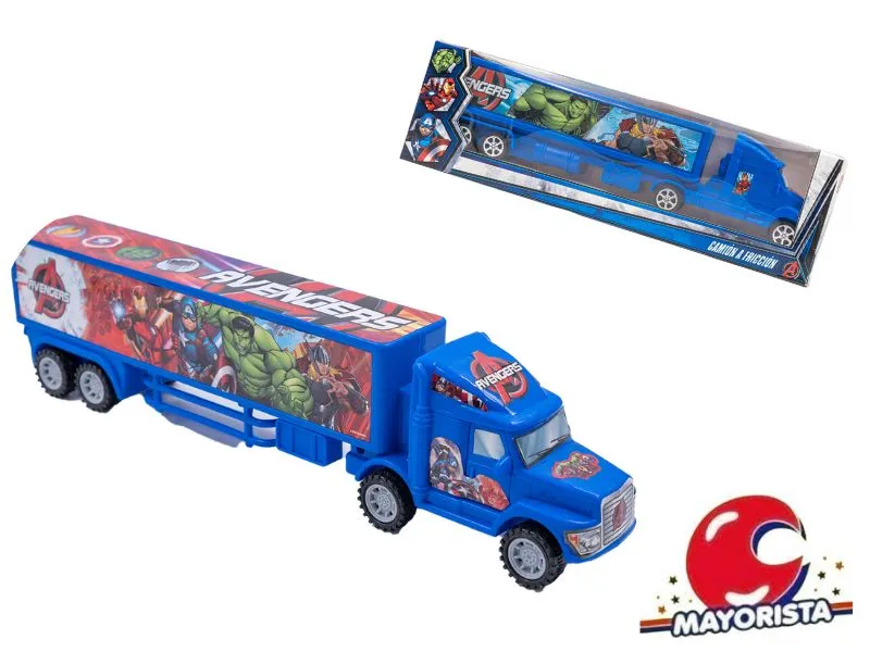 CAMION AVENGERS EN CAJA 34X10 (54377) KADA