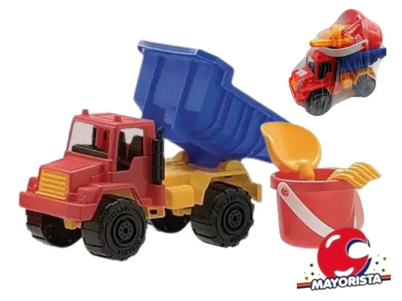 CAMION CHICO C/BALDE CHICO, PALA Y RASTRILLO (200) - DURAVIT
