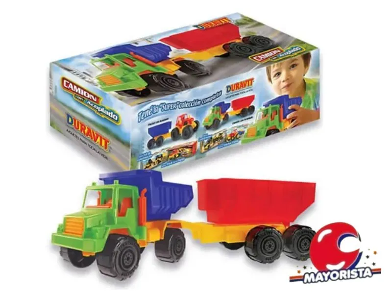CAMION CHICO C/VOLQUETE EN CAJA (209) DURAVIT