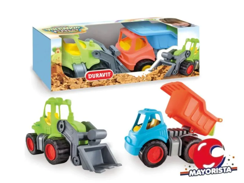 CAMION VOLCADOR + TOPADORA CAJA (232) DURAVIT