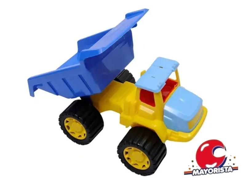 CAMION VOLCADOR GRANDE EN RED 36X23X23 (847Y) YUYU