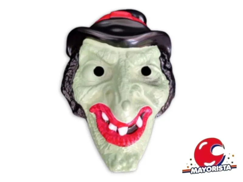 [6025] CARETA PLASTICA BRUJA (3245) TRIGGER PACK