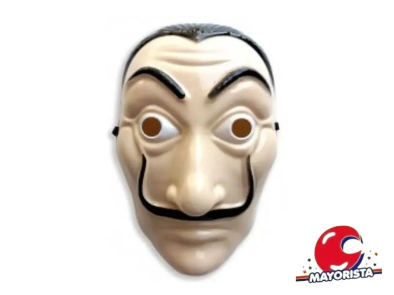 [1679] CARETA PLASTICA LADRON CASA DE PAPEL (3353) TRIGGER PACK