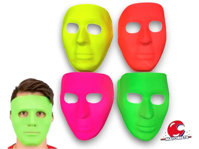 [2325] CARETA PLASTICA MIMO FLUO (3359F) TRIGGER PACK