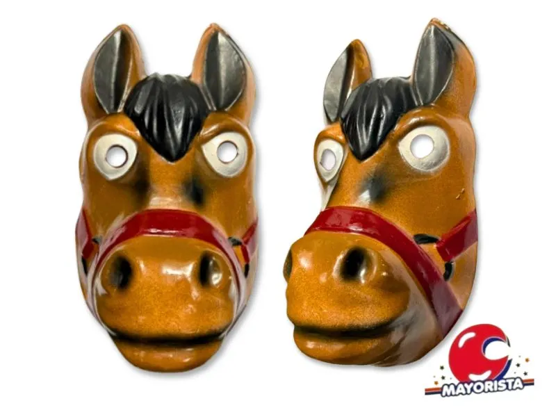 [2806] CARETA PLASTICA X 1 CABALLO (CA38) HERRERA
