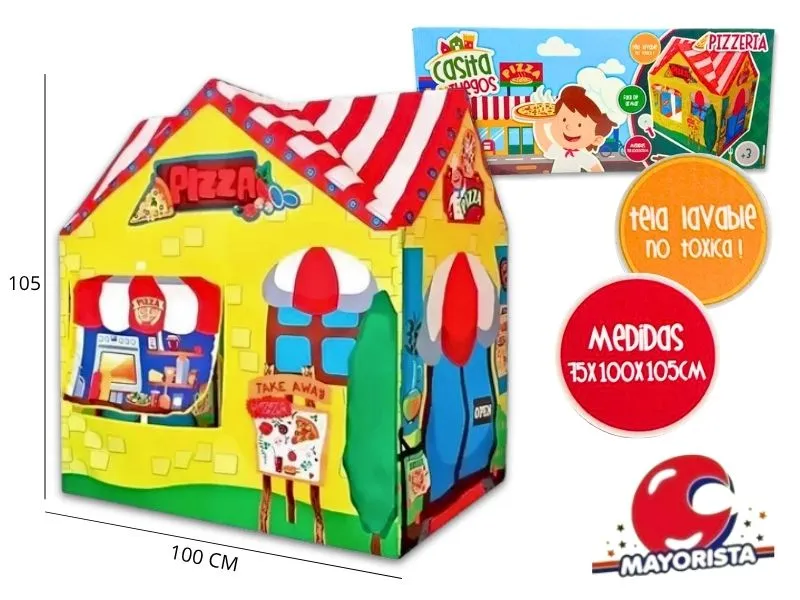 CARPA CASITA PIZZERIA 105X100X75 EN CAJA (FYC9988) FAYDI