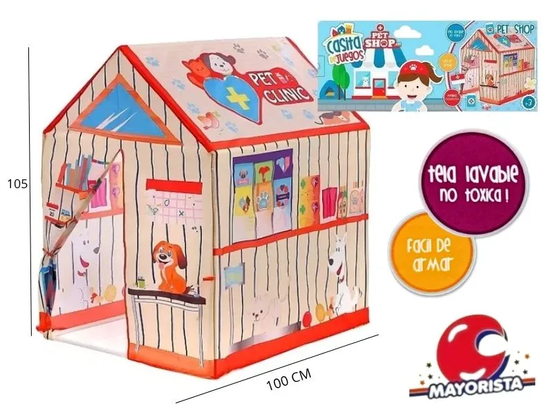 CARPA CASITA VETERINARIA 105X100X75 EN CAJA (FYC9994) FAYDI
