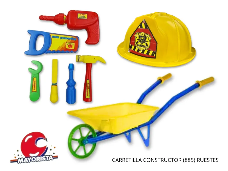 [1582] CARRETILLA CONSTRUCTOR (885) RUESTES