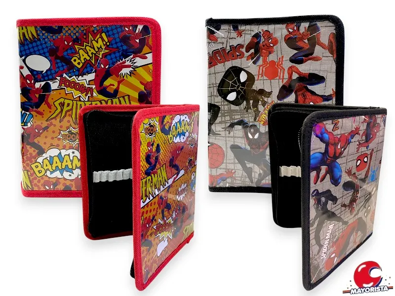 CARTUCHERA 1 PISO SPIDERMAN COSIDAS (WILLY)