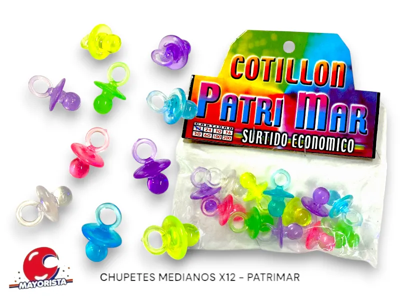 [2230] CHUPETES MEDIANOS X12 - PATRIMAR