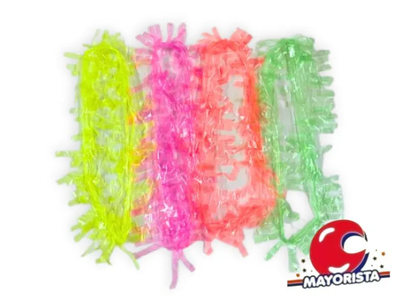 [6348] COLLARES X 10 FLUO (33333) MIC Y MAC