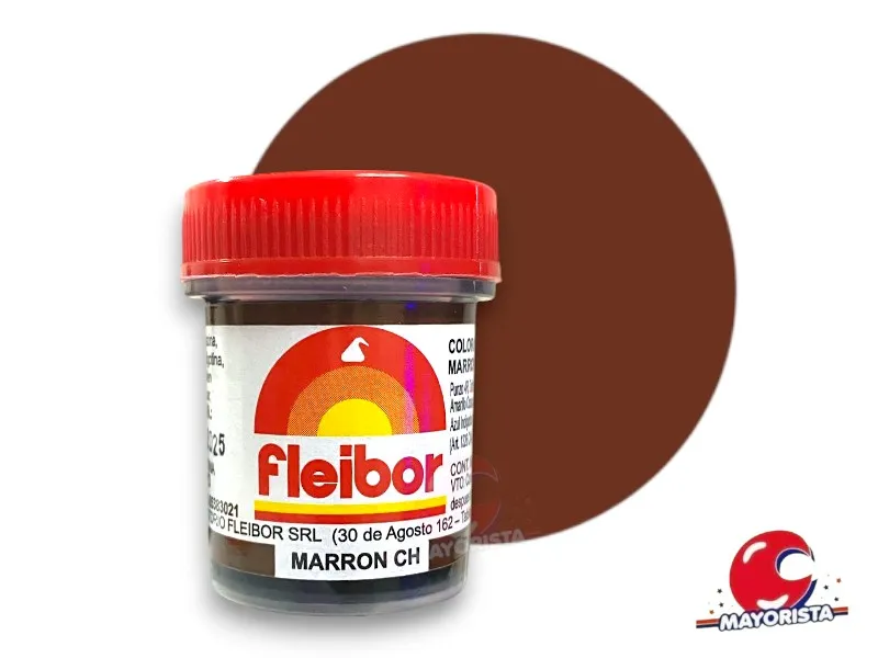 [2357] COLORANTE EN PASTA MARRON (CH) 15 GRS X1 - FLEIBOR