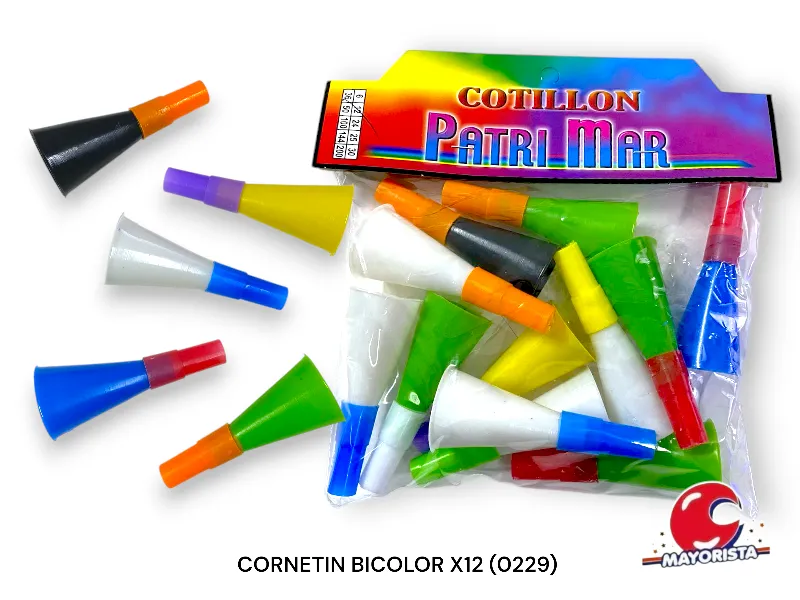 [4111] CORNETIN BICOLOR X12 (0229) PATRIMAR