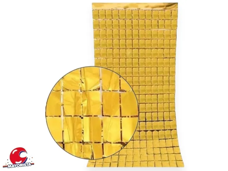 CORTINA SHIMMER PANEL DORADA (Y1950-121) CHG