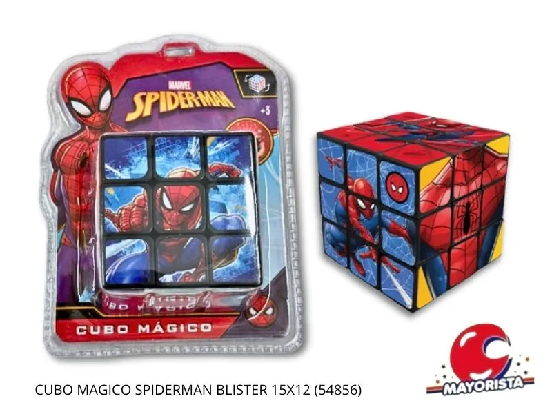 CUBO MAGICO SPIDERMAN BLISTER 15X12 (54856) KADA