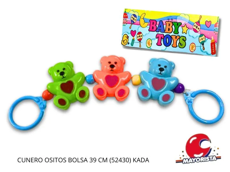 CUNERO OSITOS BOLSA 39 CM (52430) KADA