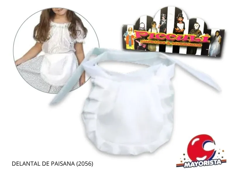 [36] DELANTAL DE PAISANA (2056) PICCULI