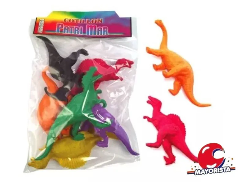 DINOSAURIOS X4 GRANDES 18CM (0040) PATRIMAR