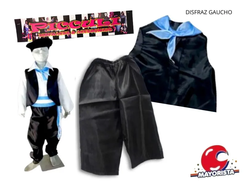 [46] DISFRAZ GAUCHO T8/T10 (2142/2143) PICCULI