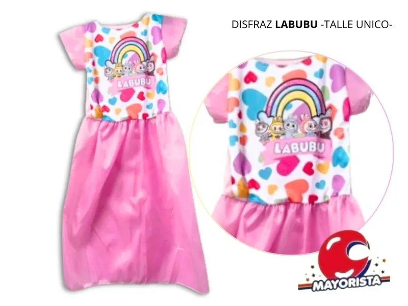 [6036] DISFRAZ LABUBU TALLE UNICO (LEON)