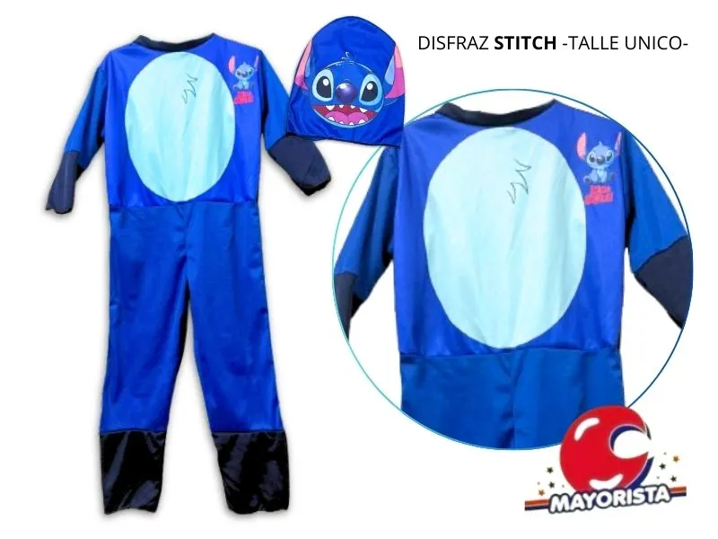 [3545] DISFRAZ STITCH TALLE UNICO (LEON)