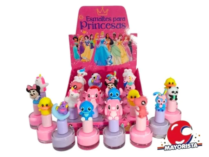 ESMALTE INFANTIL TAPA MUNEQUITO DE GOMA (10250) STILO