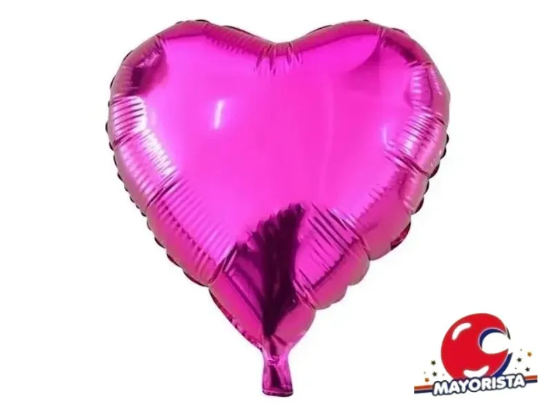 GLOBO MYLAR 18 CORAZON FUCSIA (337) ERIK